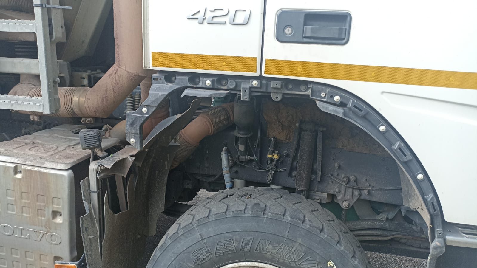 Volvo FMX 8x4 Самосвал