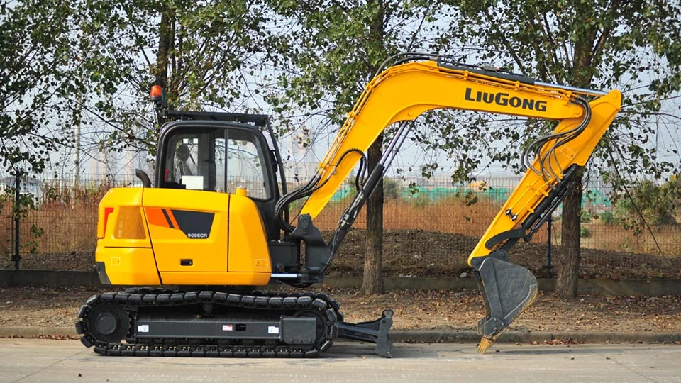 Мини экскаватор LiuGong 909ECR (0,28 м3) 8700 кг