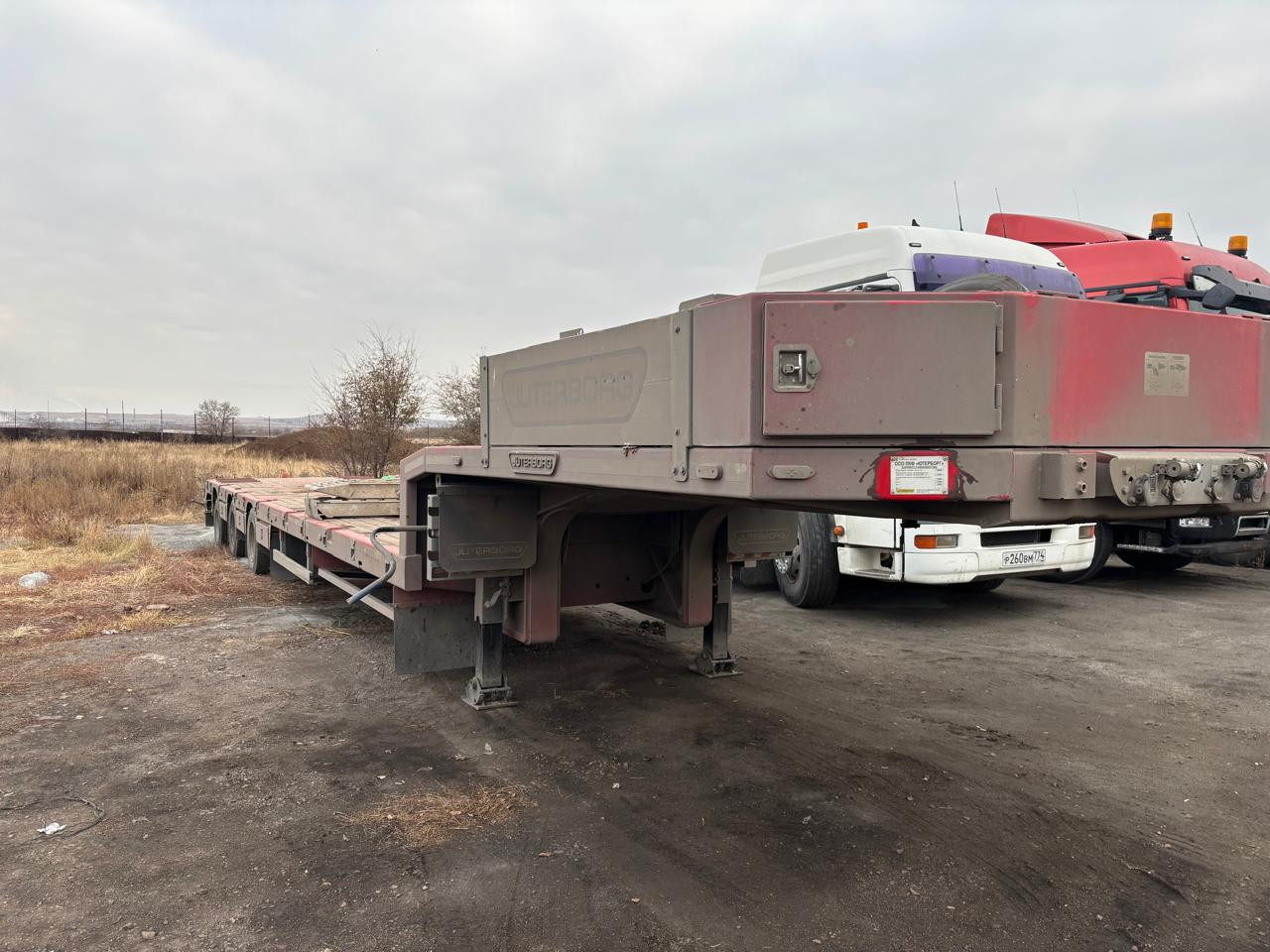 Ютерборг 9852* Полуприцеп тяжеловоз 3 оси Ютерборг 9852* Полуприцеп тяжеловоз 3 оси