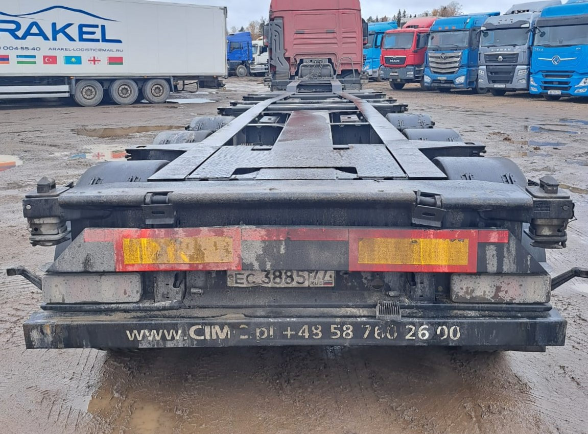 CIMC SC03 Полуприцеп контейнеровоз 3 оси