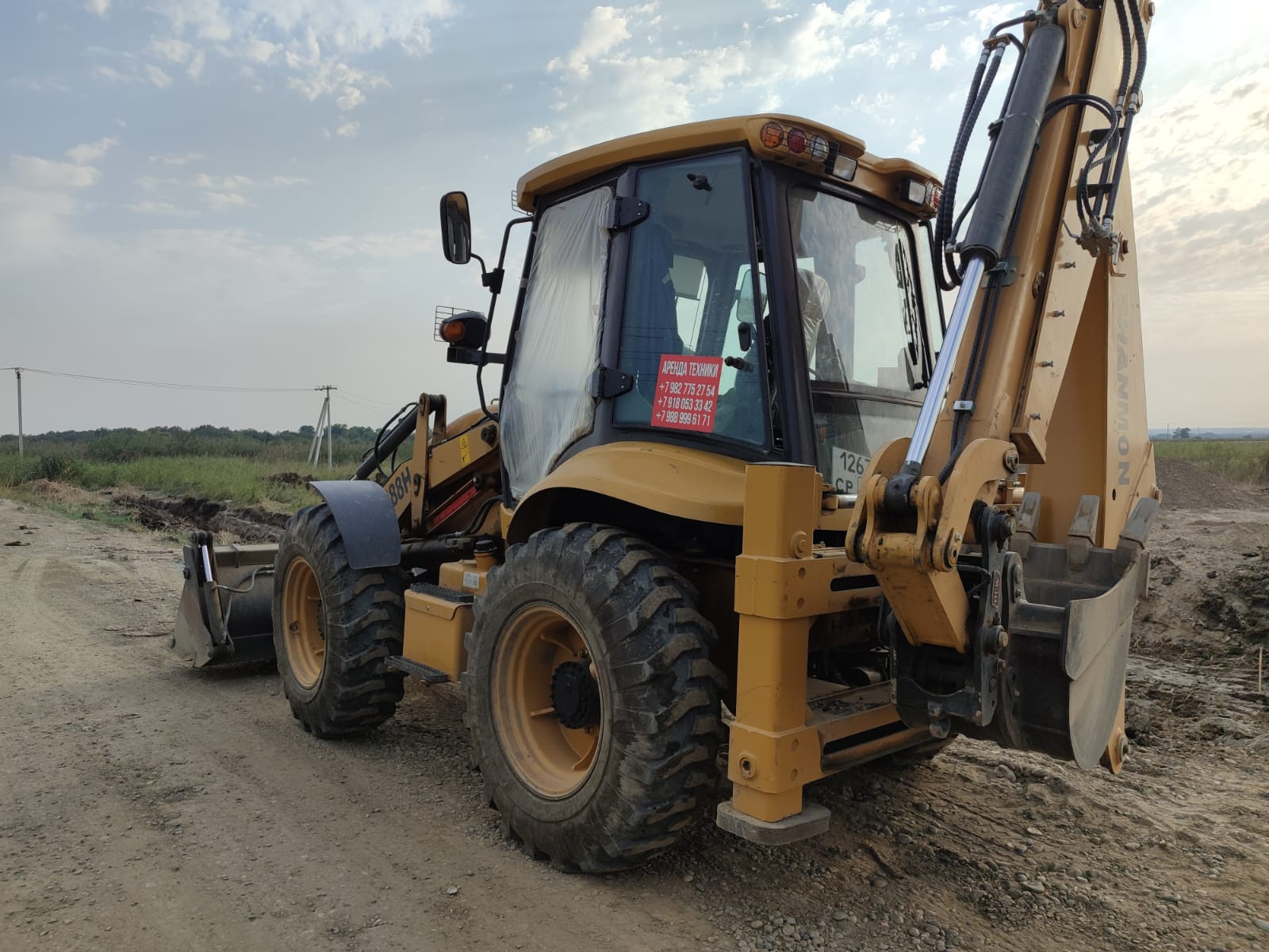 SHANDONG 388* Экскаватор-погрузчик