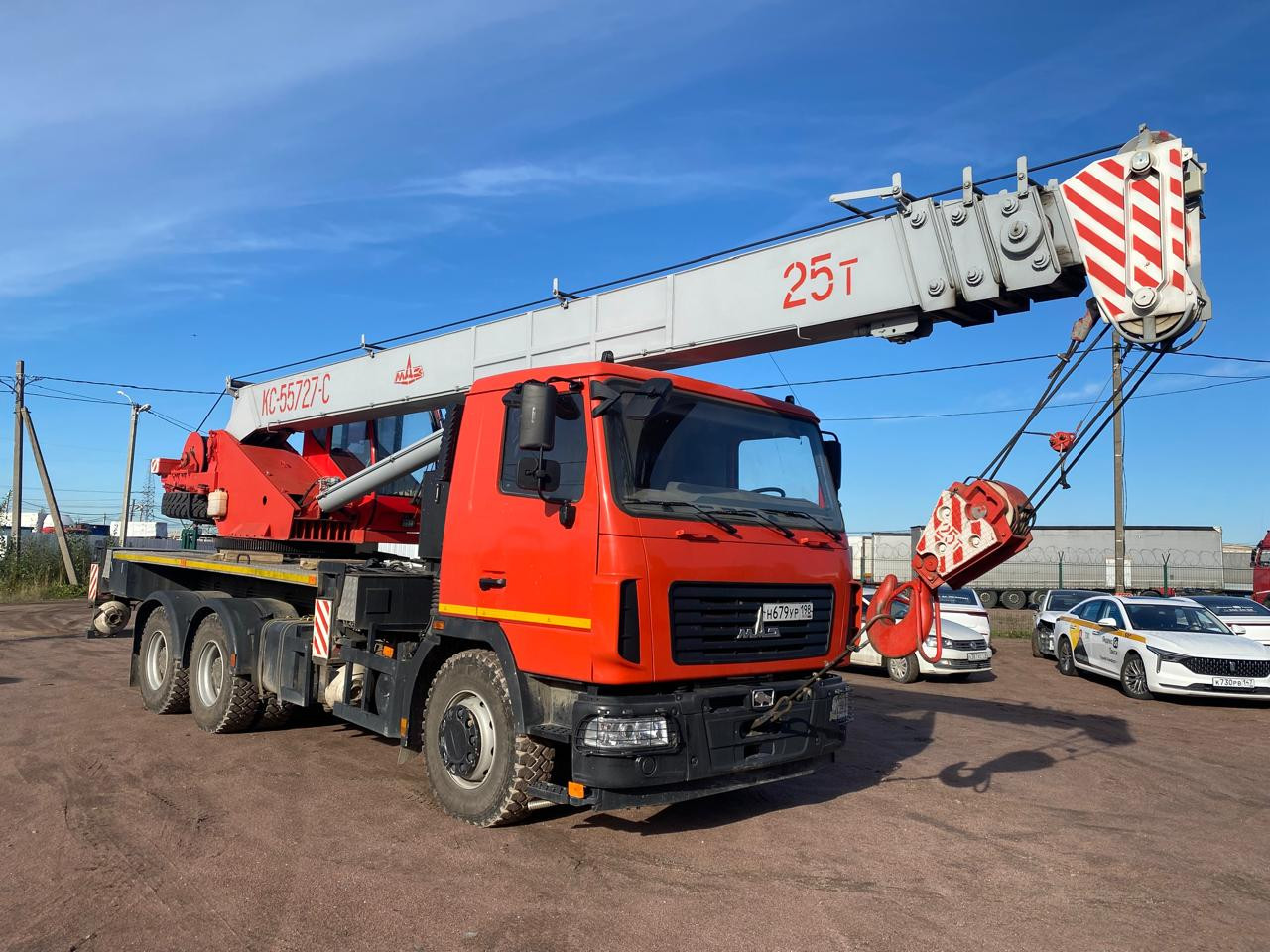 МАЗ КС-5572* на шасси МАЗ 6312 6x4 Автокран_не актуально