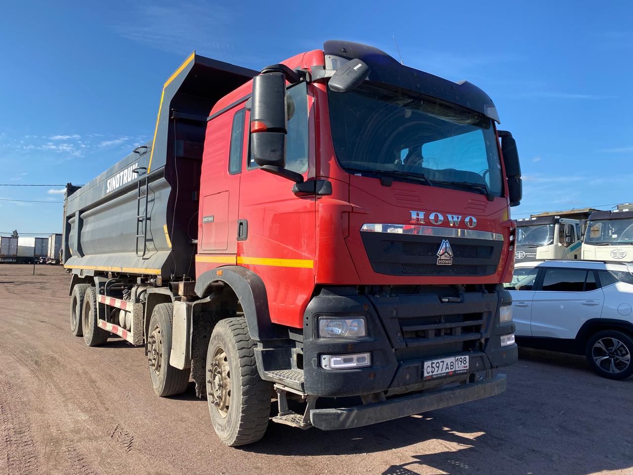 Howo T5G 8x4 Самосвал