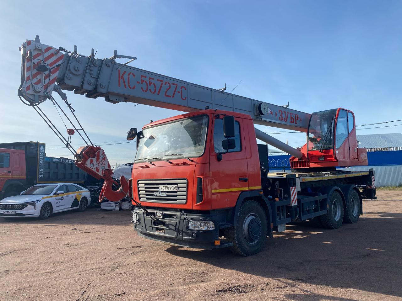 МАЗ КС-5572* на шасси МАЗ 6312 6x4 Автокран_не актуально