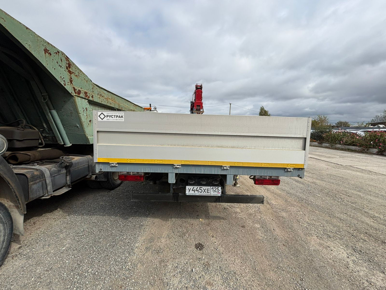 DongFeng C120 Бортовой с КМУ