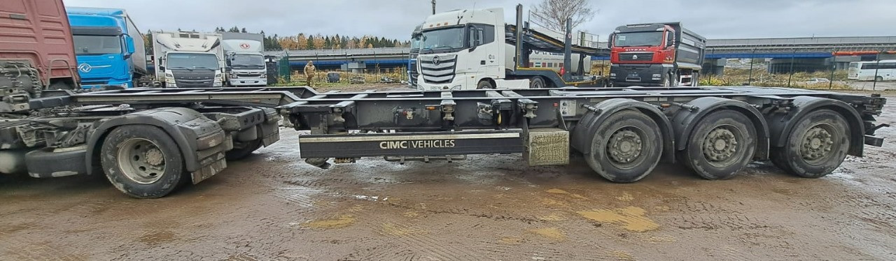 CIMC SC03 Полуприцеп контейнеровоз 3 оси